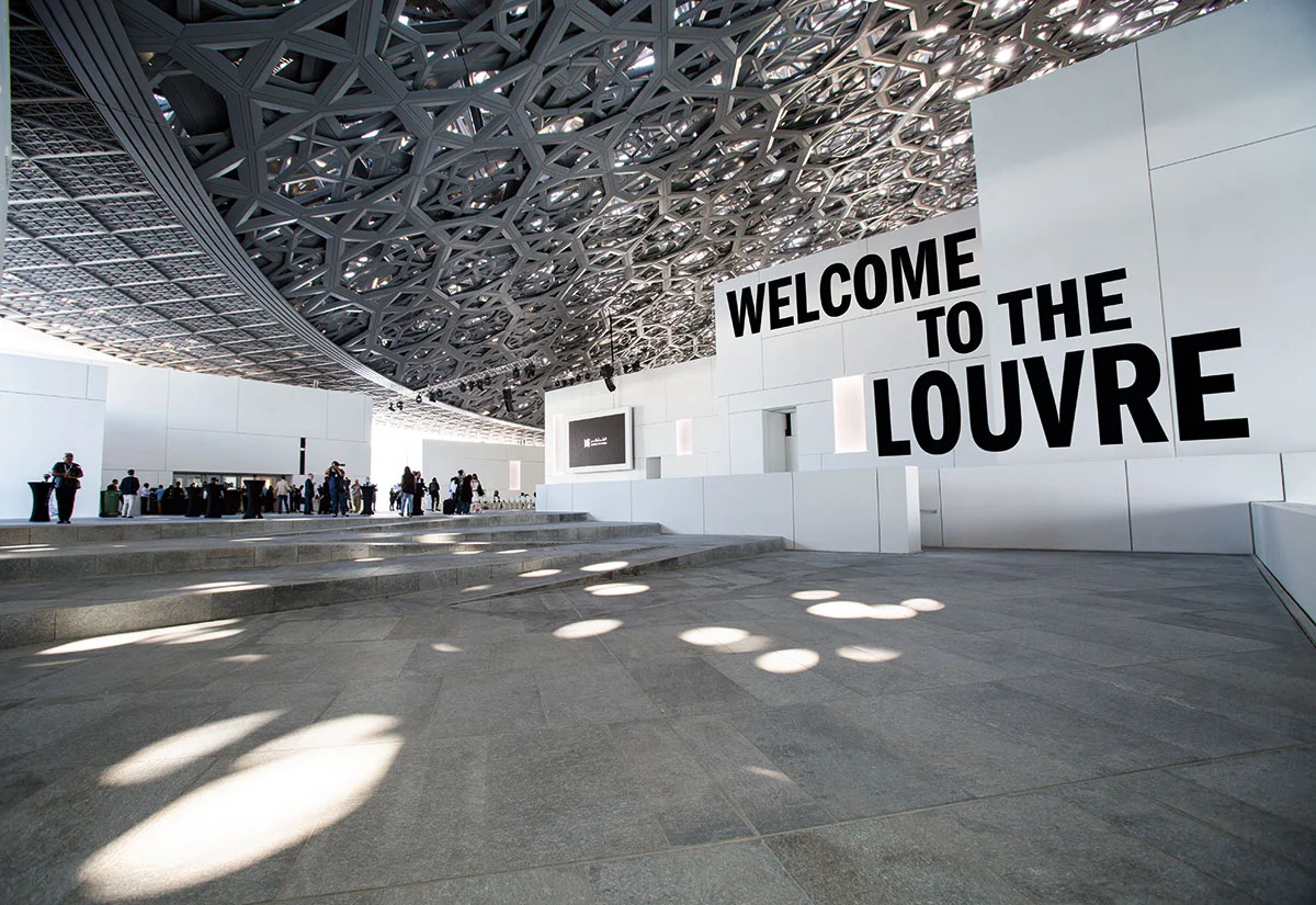 Interior project at Louvre Abu Dhabi